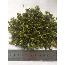 Air Dried Dehydrated Green Bell Pepper 9x9mm